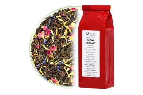 Herbata Czarna EARL GREY RAINBOW (OT) (50g) Delikatne Nuty Przypraw!